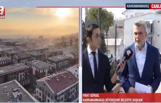 6 Şubat sonrası Kahramanmaraş'ı Başkan Görgel canlı yayında anlattı