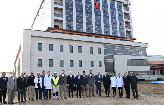 600 yataklı Kahramanmaraş Ferhuş Sağlık Kompleksi'nde çalışmalar sürüyor