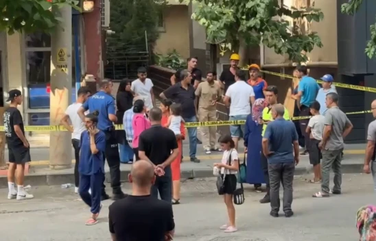 7 katlı binada önce sesler duyuldu sonra tahliye edildi