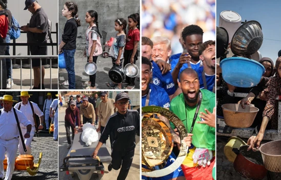 AA'nın 2025 kareleri, Gazze'nin acılarını gözler önüne serdi