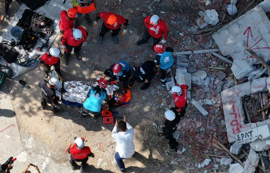 AFAD koordinesinde gerçeği aratmayan tatbikat