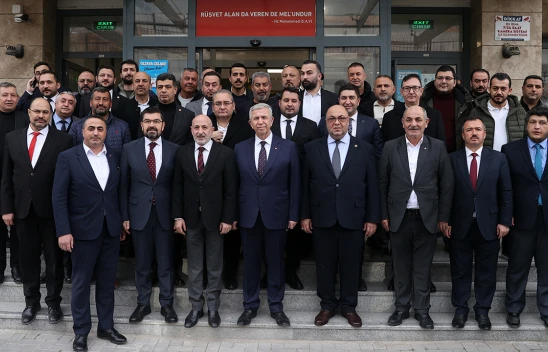 Ankara Büyükşehir Belediye Başkanı Mansur Yavaş Kahramanmaraş'ta