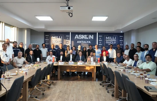 ASKON Akdeniz Bölgesi'ndeki şube başkanları istişare toplantısında buluştu