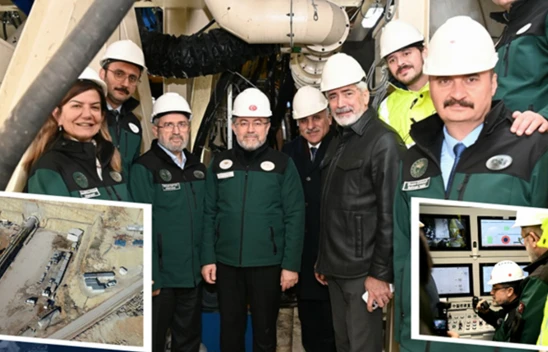 Babakaya Sulama Tüneli'nde ikinci tüp kazı çalışmaları başladı