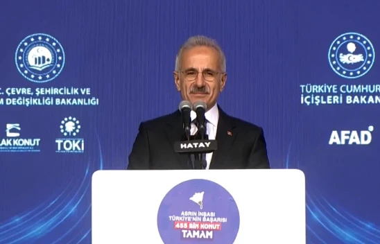 Bakan Abdulkadir Uraloğlu, 'Bugün kaybın karşısında umudu ortaya koyuyoruz'