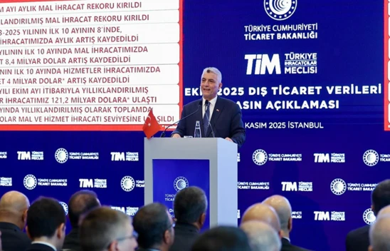 Bakan Bolat, 'Yıllıklandırılmış bazda mal ihracatında rekor kırıldı'