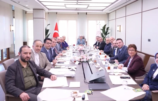 Bakan Göktaş, basın mensupları ile bir araya geldi