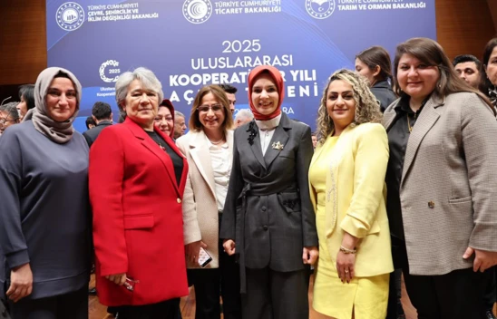 Bakan Göktaş, 'Kadın kooperatifleri, bu değişimin ve dönüşümün yapı taşlarıdır'