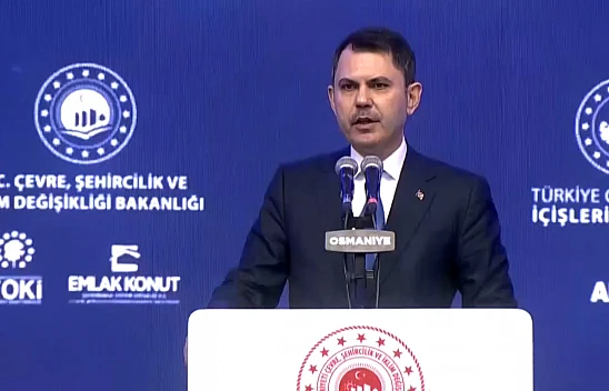 Bakan Kurum, 6 Şubat depremleri anma programı ve toplu açılış töreni için Osmaniye'de