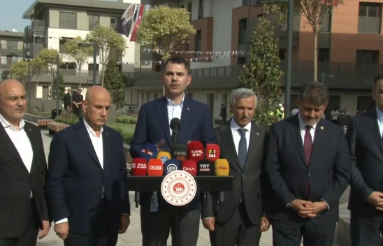 Bakan Murat Kurum'dan Kahramanmaraş'ta kararlılık mesajı