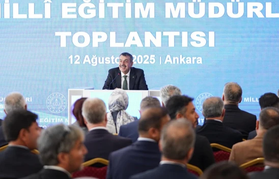Bakan Tekin, 81 ilin millî eğitim müdürüyle bir araya geldi