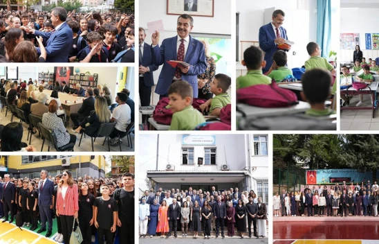 Bakan Tekin'den, mektupla kendisini okullarına davet eden öğrencilere ziyaret