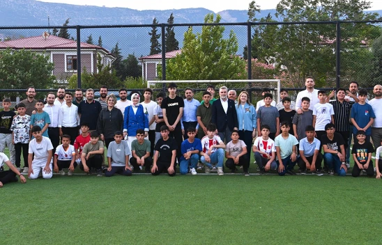 Başkan Görgel, çocukların bayram sevincine ortak oldu