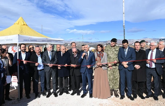 Başkan Görgel'den temel atma töreninde birlik beraberlik mesajı