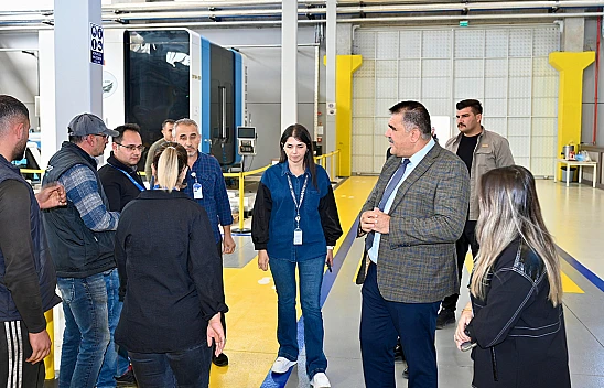 Başkan Karaca'dan TUSAŞ Türkoğlu tesislerine taziye ziyareti