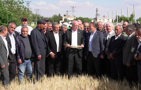 Bayraktar'dan Kahramanmaraş'ta zirai don incelemesi, 'Çiftçimiz para kazanamayacak'
