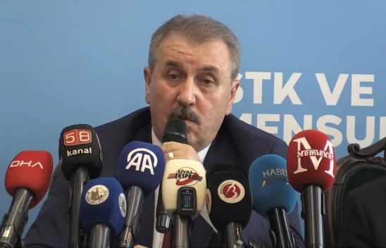 BBP Genel Başkanı Destici, 'Elbette ki barıştan ve ateşkesten yanayız'