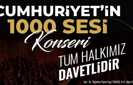 Bin kişilik dev koro Kahramanmaraş'ta Cumhuriyet konseri verecek