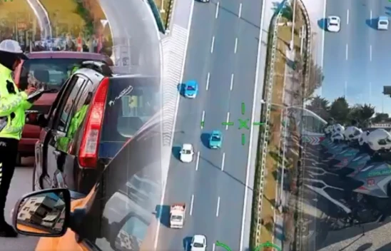 Bir haftada 2 milyon 845 bin araç denetlendi