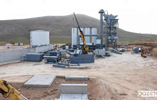 Bölgenin en büyük asfalt üretim tesisi Kahramanmaraş'ta kuruluyor