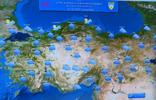 Bu hafta yurtta aralıklı yağış etkili olacak