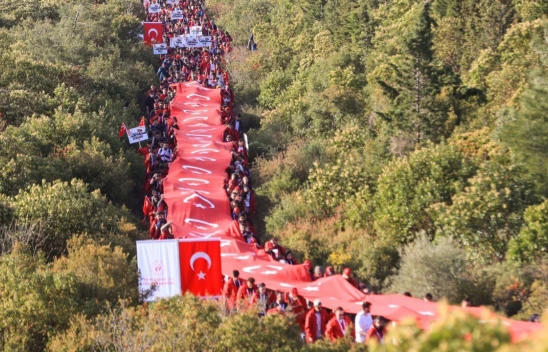 Çanakkale Zaferinin 110. yılında 110 bin genç