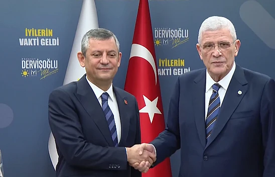 CHP Genel Başkanı Özel, İYİ Parti Genel Başkanı Dervişoğlu'nu ziyaret etti