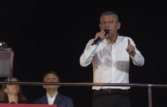 CHP Genel Başkanı Özel, partisinin Kadıköy mitinginde konuştu