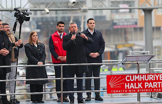 CHP Genel Başkanı Özgür Özel, partisinin Hatay mitinginde konuştu