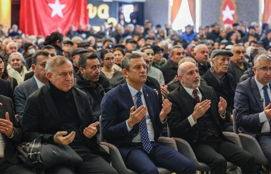 CHP lideri Özgür Özel, Kahramanmaraş'ta