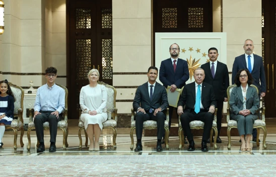 Cumhurbaşkanı Erdoğan, 4 ülkenin büyükelçisini kabul etti