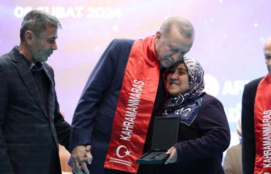 Cumhurbaşkanı Erdoğan'dan, Kahramanmaraş paylaşımı