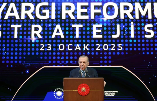 Cumhurbaşkanı Erdoğan, Türkiye'nin Yargı Reformu Stratejisini açıkladı