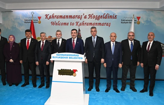 Cumhurbaşkanı Yardımcısı Yılmaz'ın ilk durağı Büyükşehir oldu