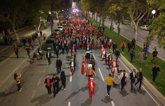 Cumhuriyet'in 102. yılında Kahramanmaraş tek yürek oldu