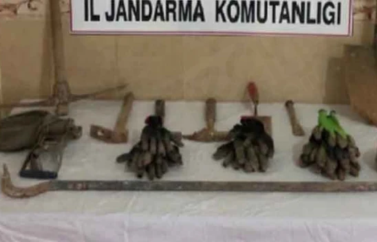 Define ararken yakalanan 6 kişiye 37 bin 800 lira ceza