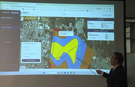 Deprem riskine karşı Türkiye'de yapılmış tek çalışma