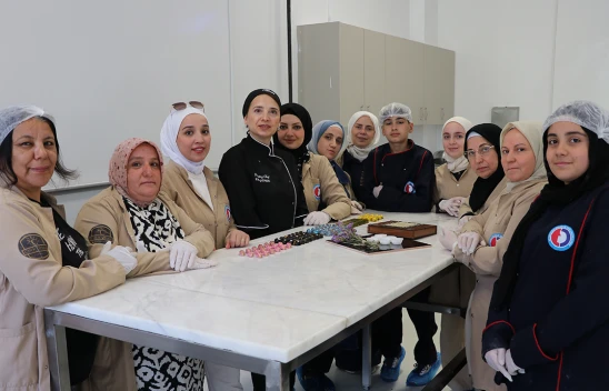 Dezavantajlı kadınlar çikolata üreterek aile ekonomisine katkı sağlayacak