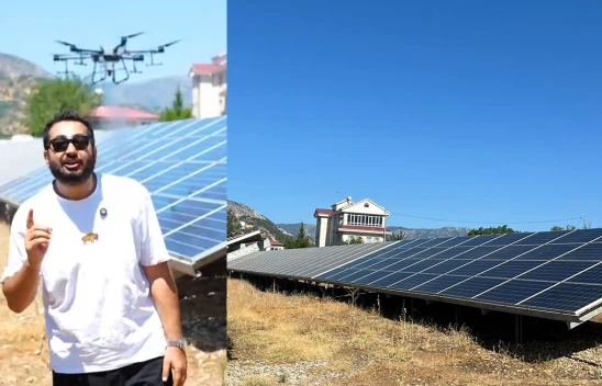 DGA Havacılık'tan yenilikçi hamle! GES temizliğinde drone dönemi başladı