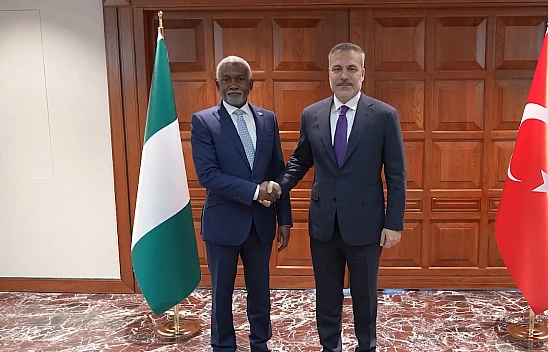 Dışişleri Bakanı Fidan, Nijeryalı mevkidaşı Tuggar ile görüştü