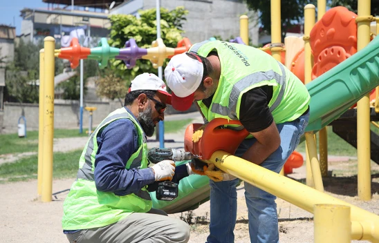 Dulkadiroğlu'nda park ve bahçeler yaza hazır