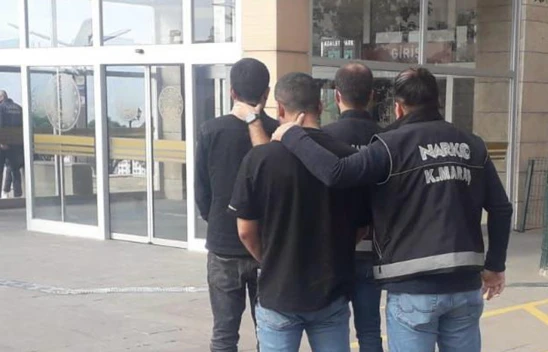 Düzenlenen uyuşturucu operasyonunda 2 zanlı tutuklandı
