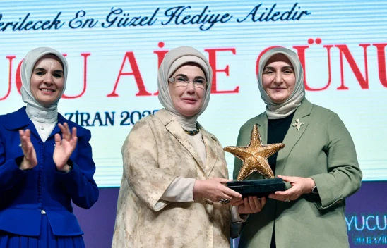 Emine Erdoğan'dan Kahramanmaraş'a anlamlı plaket