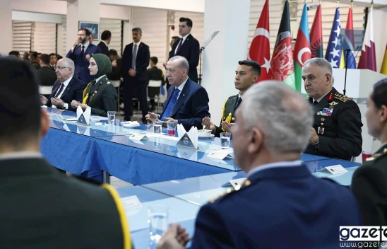 Erdoğan, Kara Harp Okulu öğrencileriyle iftarda bir araya geldi