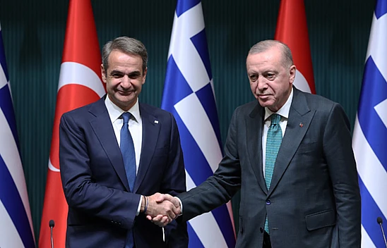 Erdoğan ve Miçotakis, ortak basın toplantısı düzenledi