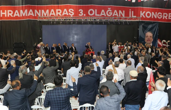 Fatih Erbakan, Kahramanmaraş İl Kongresinde konuştu