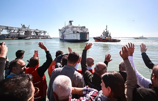 Gazze'ye umut taşıyan 17. İyilik Gemisi yola çıktı