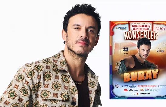 Geleneksel Ağustos Fuarı, Buray'ın şarkılarıyla coşacak