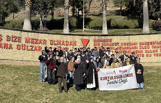 Gençler, Kahramanmaraş'ın kurtuluş izlerini adım adım keşfetti