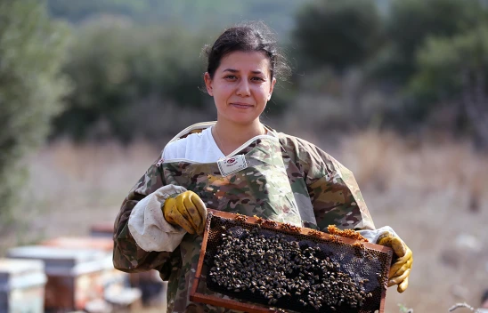Girişimci kadın, kovan sayısını 12'den 200'e çıkardı